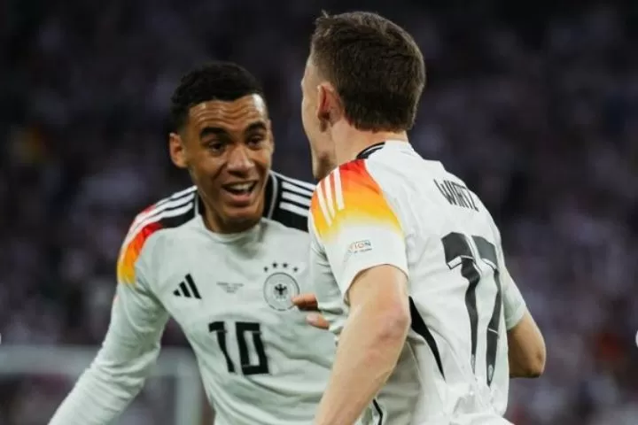 Timnas Jerman tampil perkasa pada laga pembuka grup A Euro 2024 dengan mengalahkan Skotlandia 5-1 (Foto: instagram/@dfb_team)