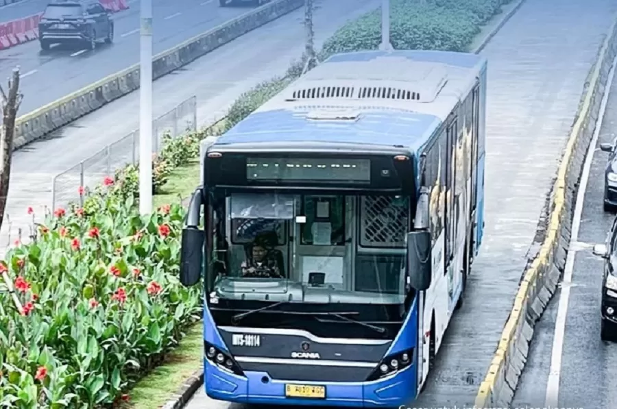 Penyesuaian layanan Transjakarta imbas demo buruh tolak Tapera (Dok Instagram @infotije)