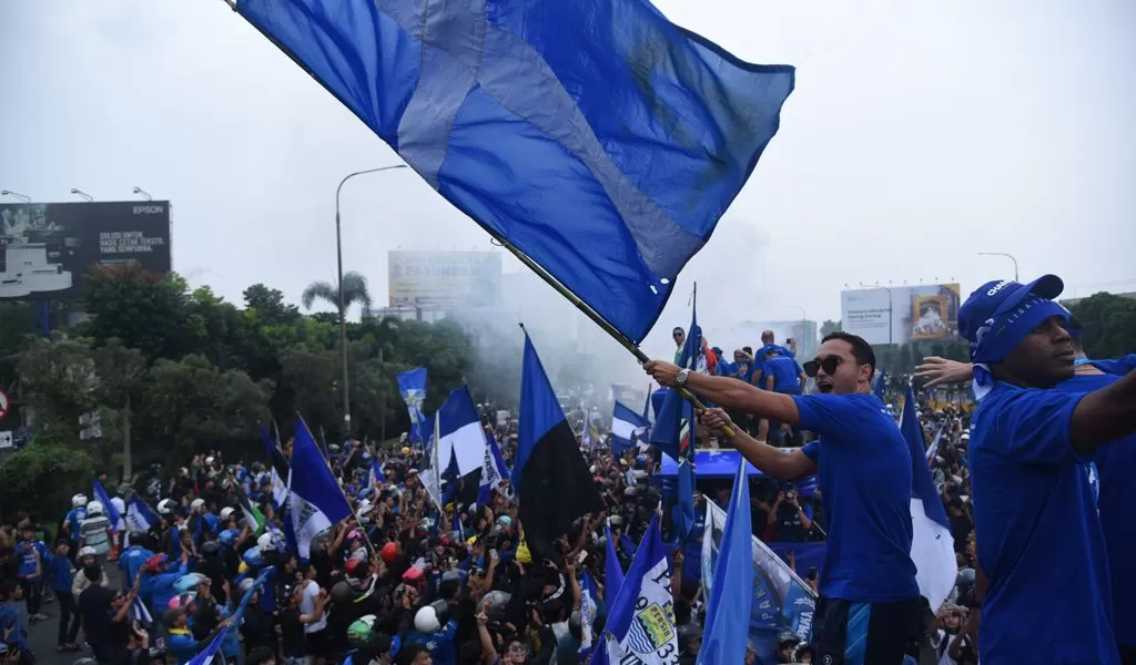 Pawai Persib juara Liga 1 (Foto: Persib)