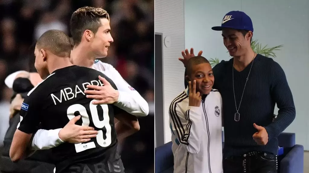 Cristiano Ronaldo dan Kylian Mbappe (Foto: Istimewa)