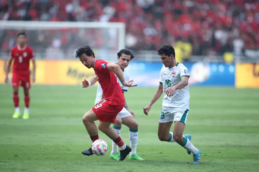 Timnas Indonesia vs Irak (Foto: PSSI)