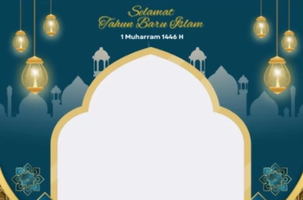 Twibbon Tahun Baru Islam, 1 Muharram 1446 Hijriah (Twibbonize.com)