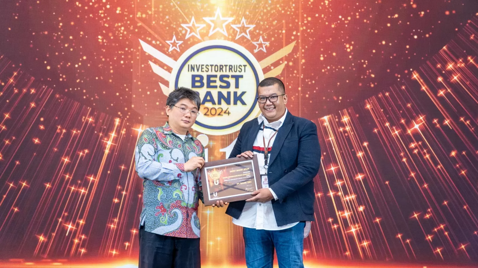 Bank DKI raih penghargaan The Best Bank Awards 2024 (Dok Bank DKI)