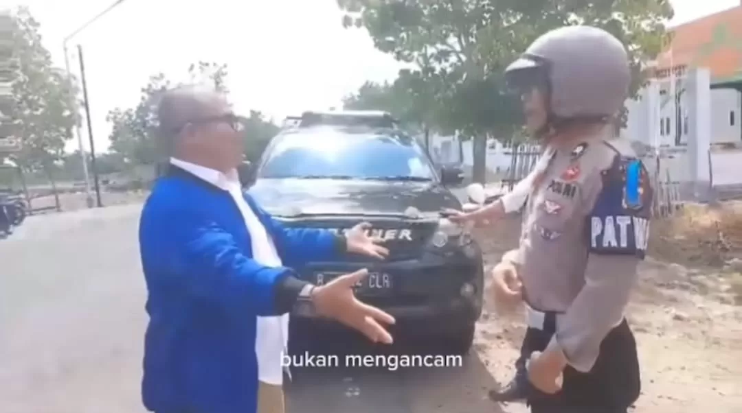 Video Viral Anggota DPRD Kabupaten Bima bawa mobil Fortuner mati STNK, tak terima ditindak Polantas (tangkapan layar Instagram @Instalombok)