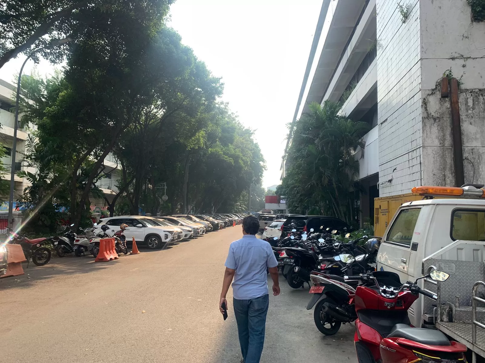 CCTV di Kantor Wali Kota Jakpus tak aktif, maling bebas berkeliaran (Dok Konteks.co.id)