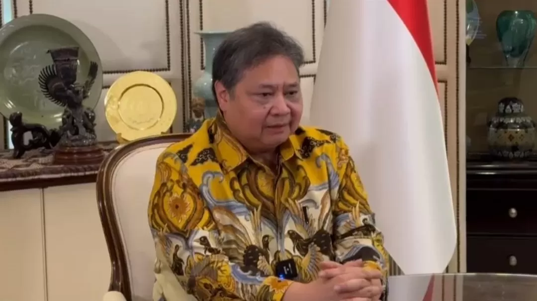 Pernyataan lengkap Airlangga Hartarto mundur dari Ketum Partai Golkar (tangkapan layar)