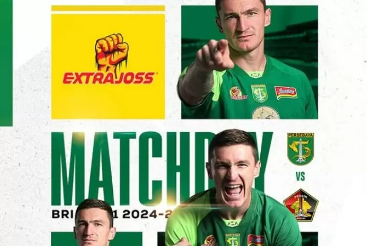 Persebaya Surabaya jalani laga wajib menang saat menjamu Persik Kediri di Gelora Bung Tomo pada laga pekan ke-14 BRI Liga 1 2024-2025 (Foto: instagram/@officialpersebaya)