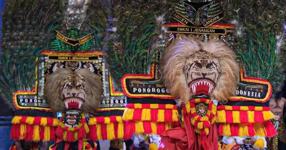 Reog Ponorogo kini sudah diakui UNESCO sebagai Warisan Budaya Takbenda (WBTb) UNESCO kategori In Need of Urgent Safeguarding. Foto: kemenparekraf