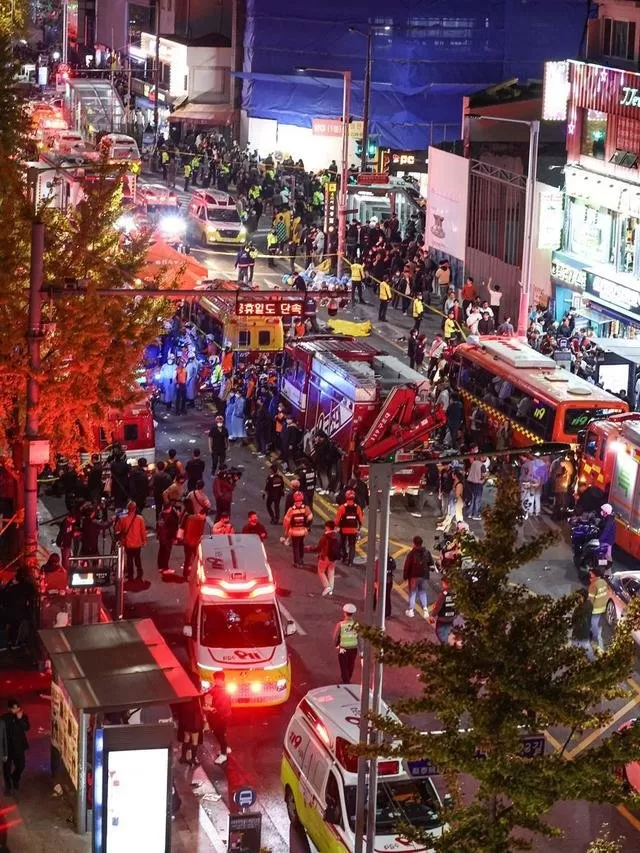 Begini Kronologi Malam Mencekam Itaewon Korsel, Festival Halloween ...