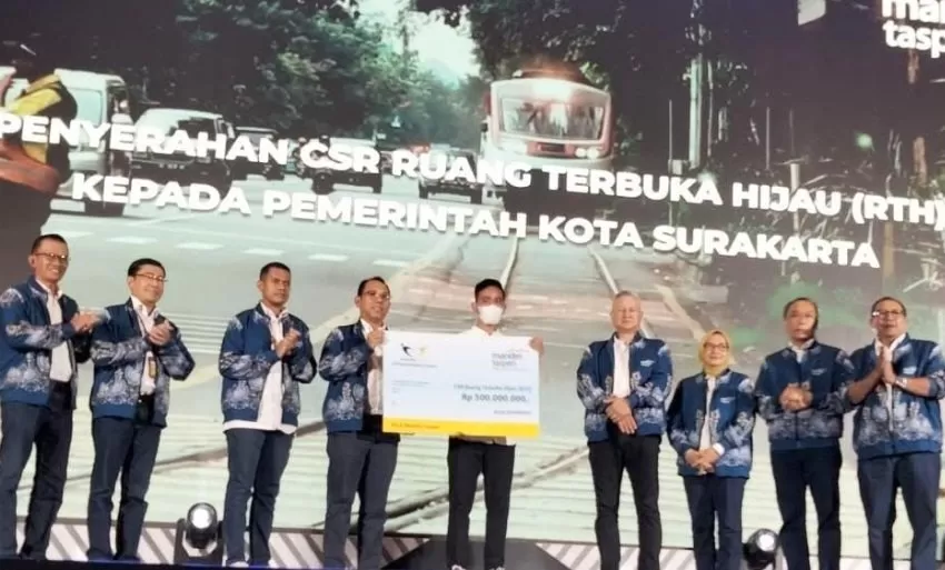 Bank Mandiri Taspen Bangun Ruang Terbuka Hijau Di Solo - Krjogja