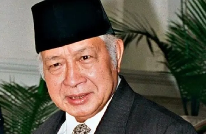 Mantan Presiden Soeharto.