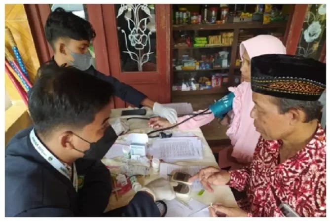  Pimpinan Ranting Muhammadiyah Purwosari bekerjasama dengan Universitas Aisiyah Yogyakarta (UNISA Yogyakarta) mengadakan kegiatan pengajian, penyuluhan kesehatan, dan pemeriksaan kesehatan gratis .