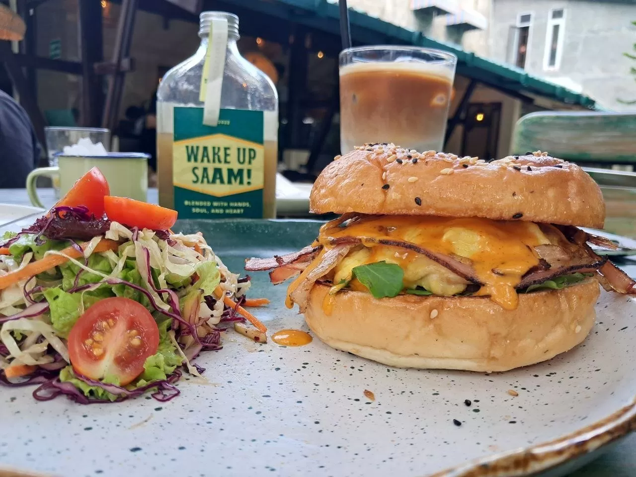 Makanan sehat ala Wake Up Saam!  (foto: istimewa)