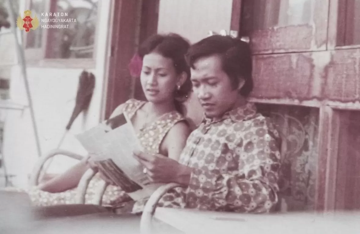 Sultan HB X dan GKR Hemas sewaktu masih muda (Foto Kraton Yogyakarta)