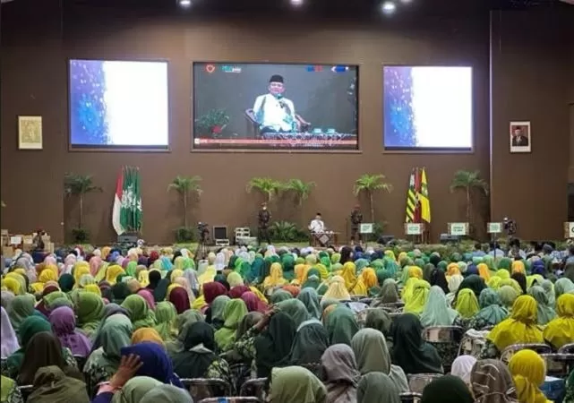   Suasana silaturahmi-syawalan Muhammadiyah Kota Yogyakarta. (Harminanto)