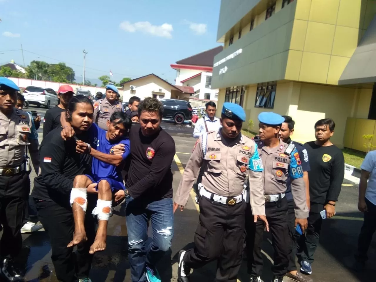   Suyono (50) warga Kecamatan Laweyan, Kota Solo tersangka kasus mutilasi. (Wahyu imam ibadi)