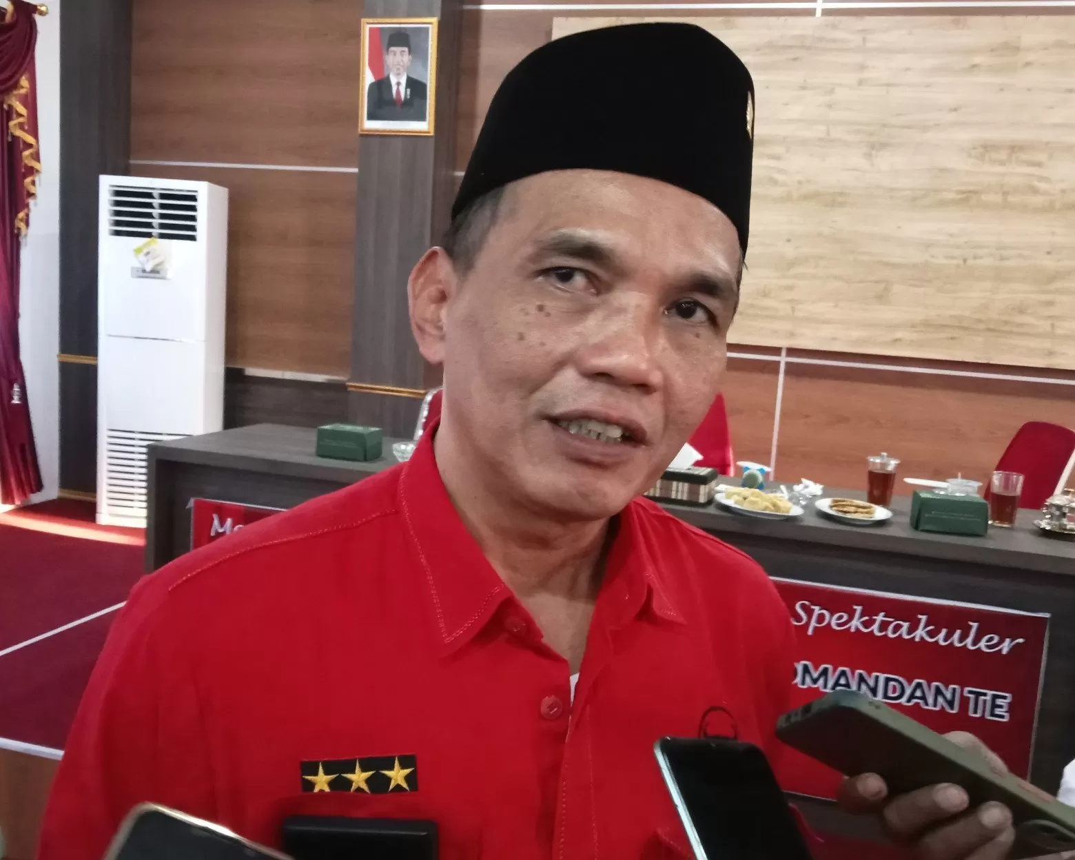 Sekjen DPD PDIP Jawa Tengah Sumanto. (Foto : Abdul Alim)