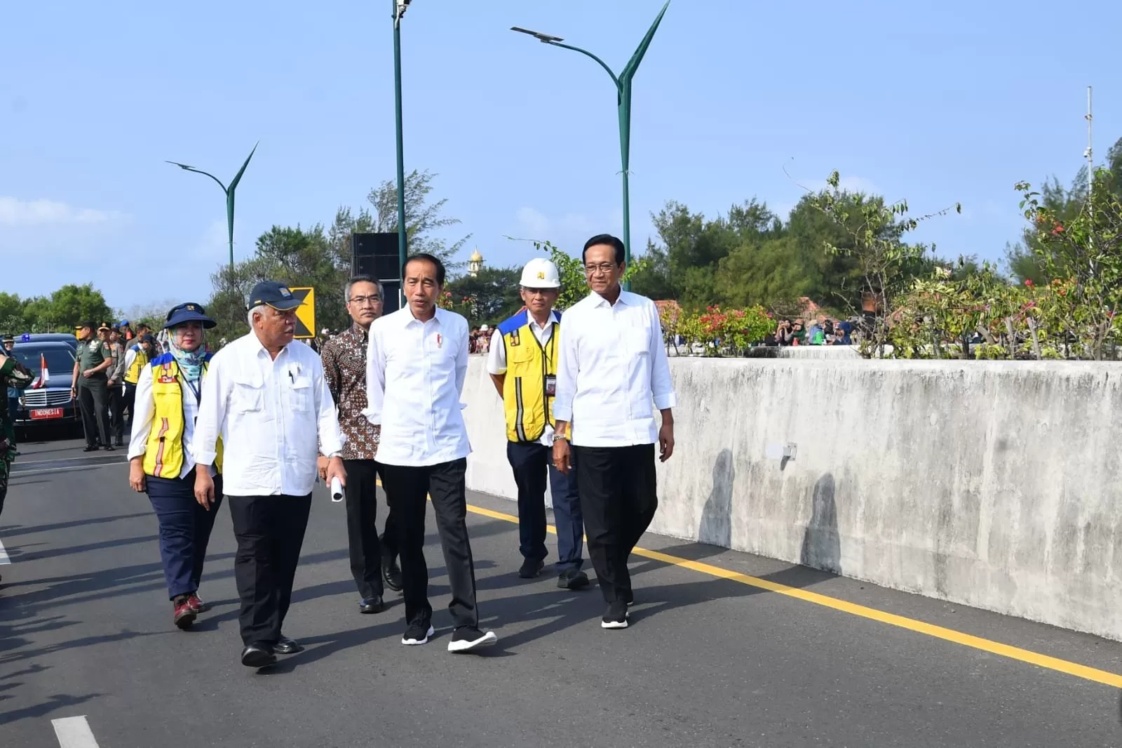 Presiden Jokowi Resmikan Jembatan Kretek 2 di Kabupaten Bantul. (Foto : www.presidenri.go.id)