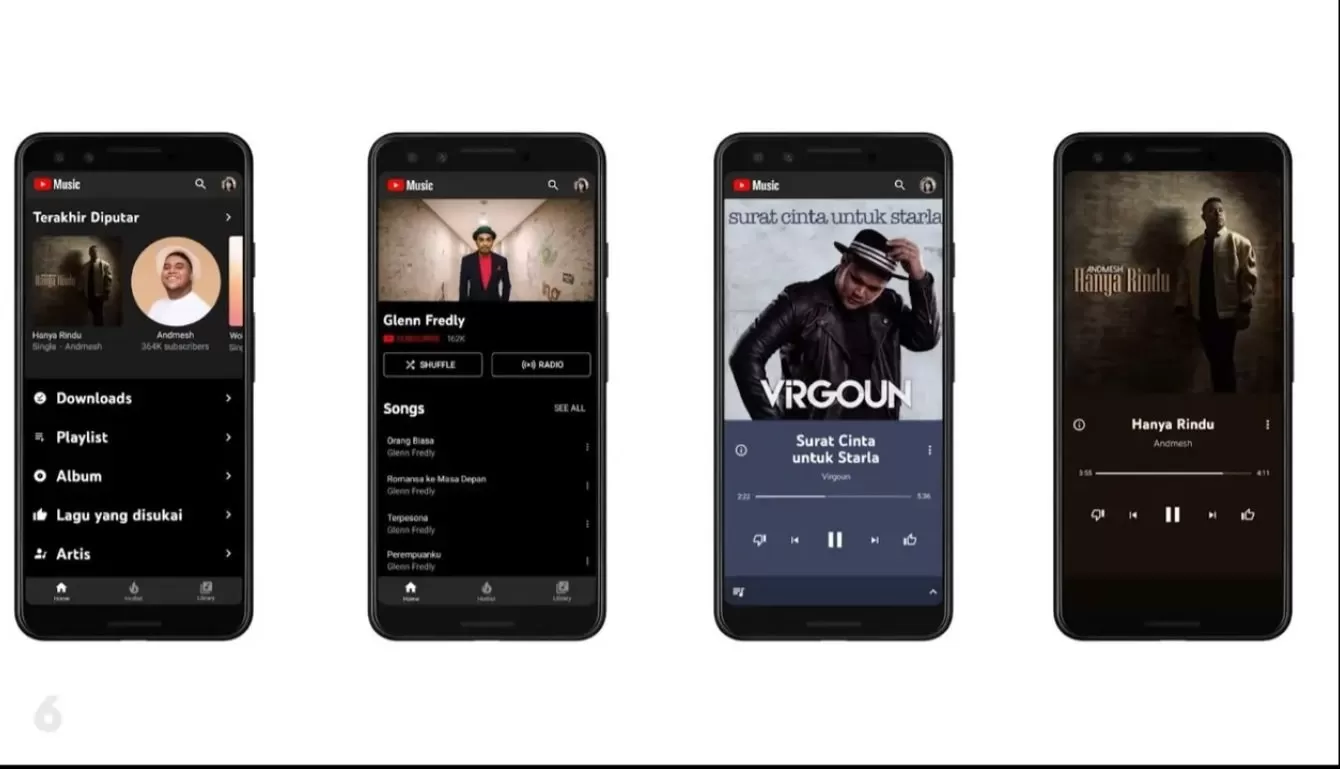 Ilustrasi YouTube Music. Kredit: Google