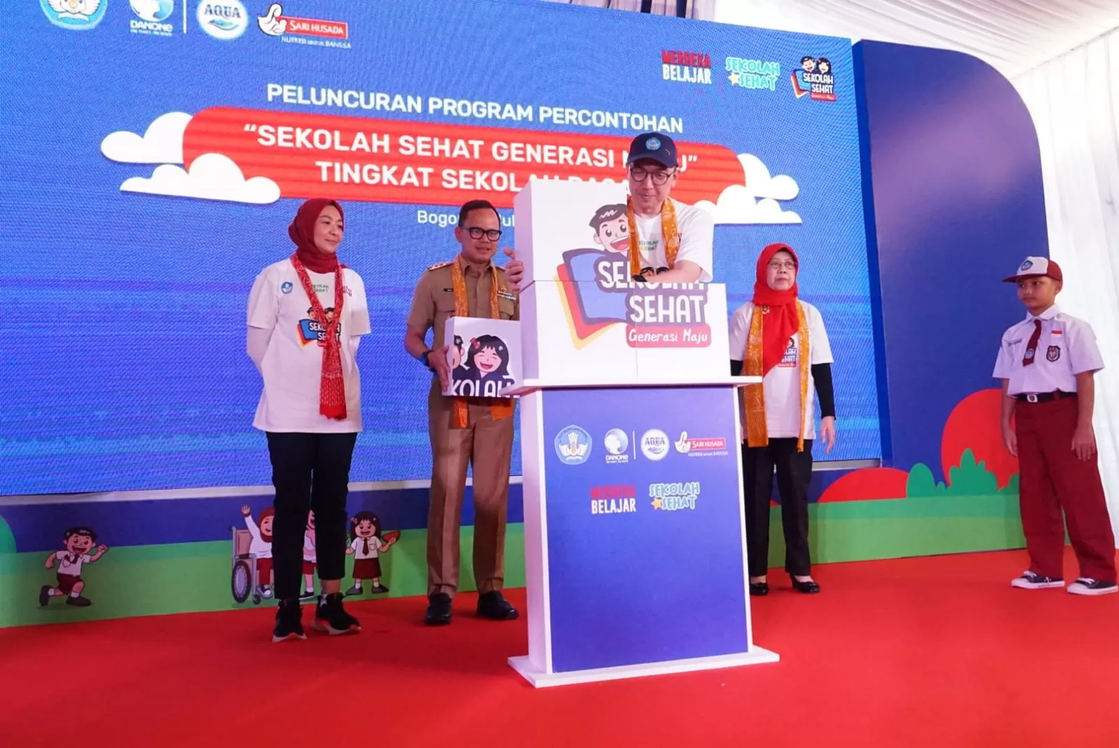 Kemendikbudristek Bersama Danone Wujudkan Sekolah Sehat Melalui Program ...