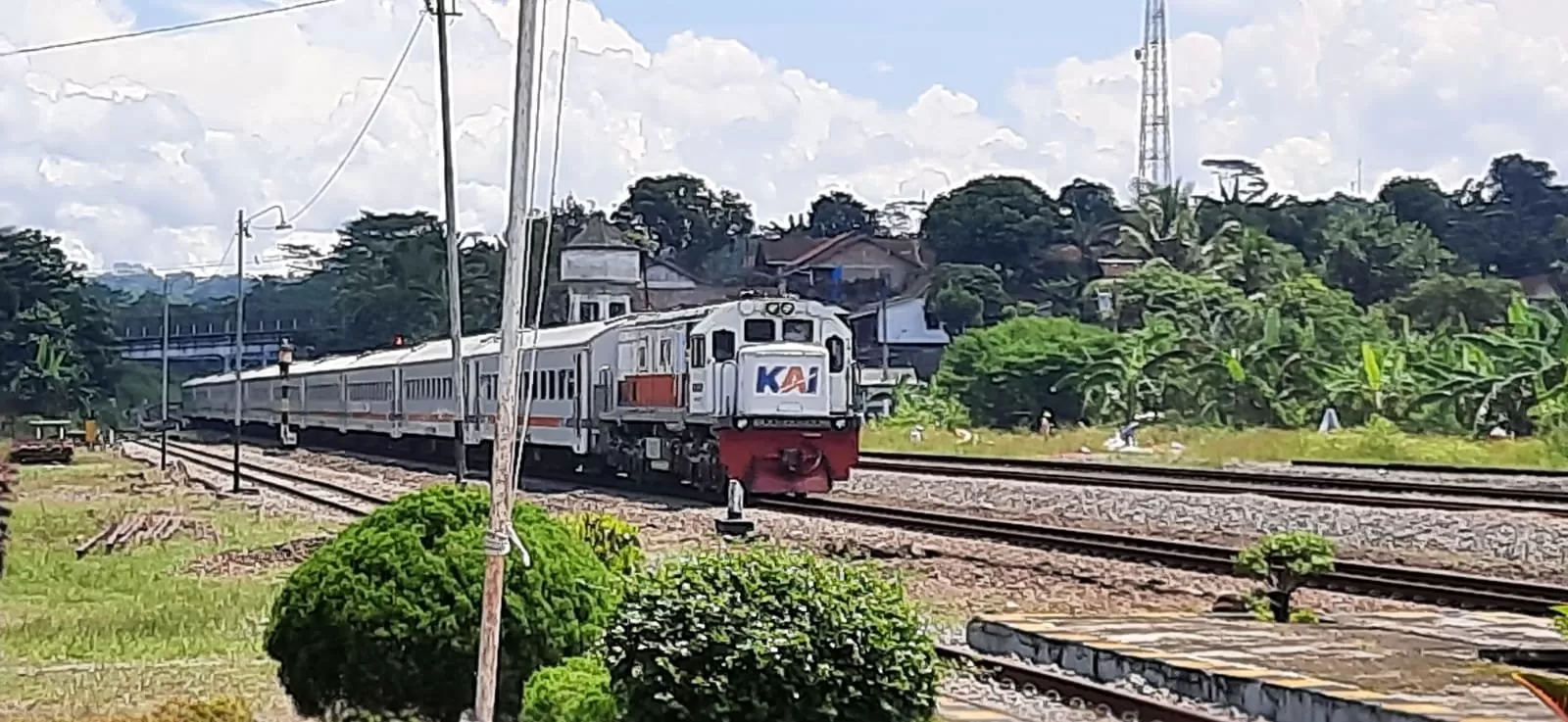 Kereta Api Daop 5 Purwokerto.  (Ist)