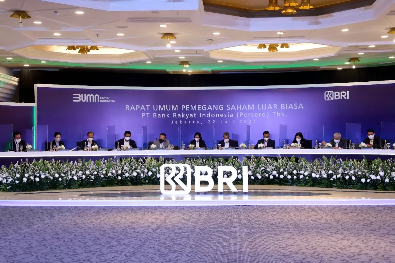 RUPSLB BRI, 96 Persen Suara Setuju Terbit 28,67 Miliar Lembar Saham ...