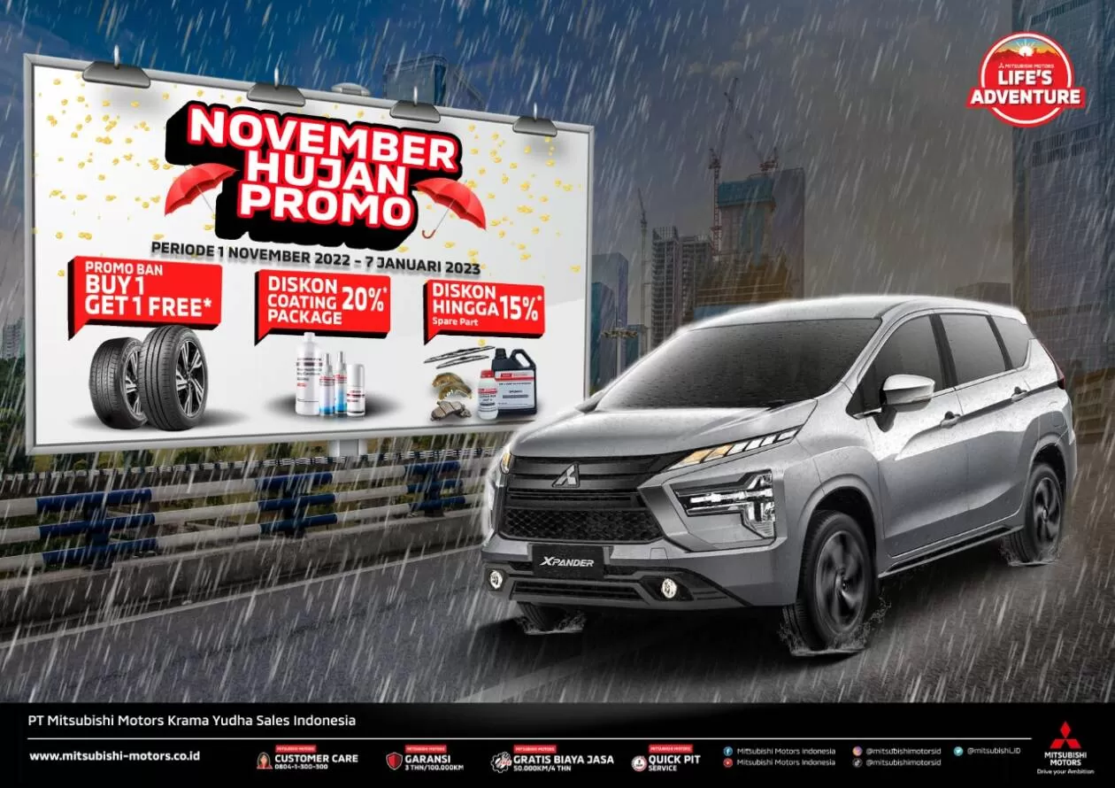 Mitsubishi Tawarkan Berbagai Promo Rainy Campaign - Lombok Post