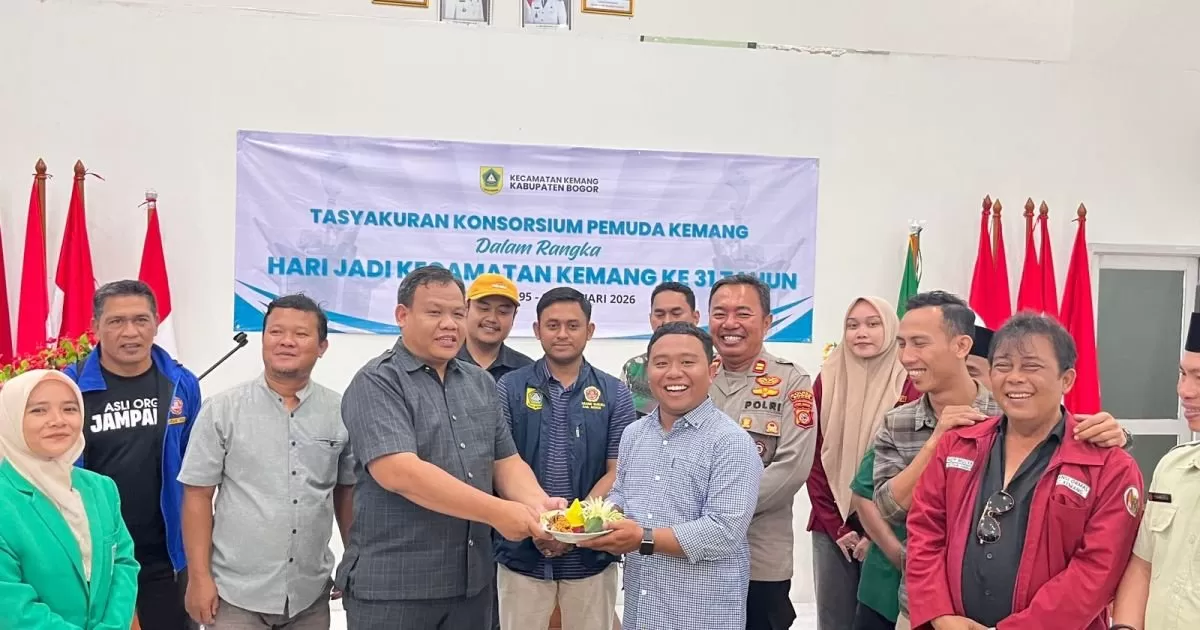 Momentum HUT ke-31 Kecamatan Kemang, Pemuda Bentuk Konsorsium untuk Dorong Pembangunan