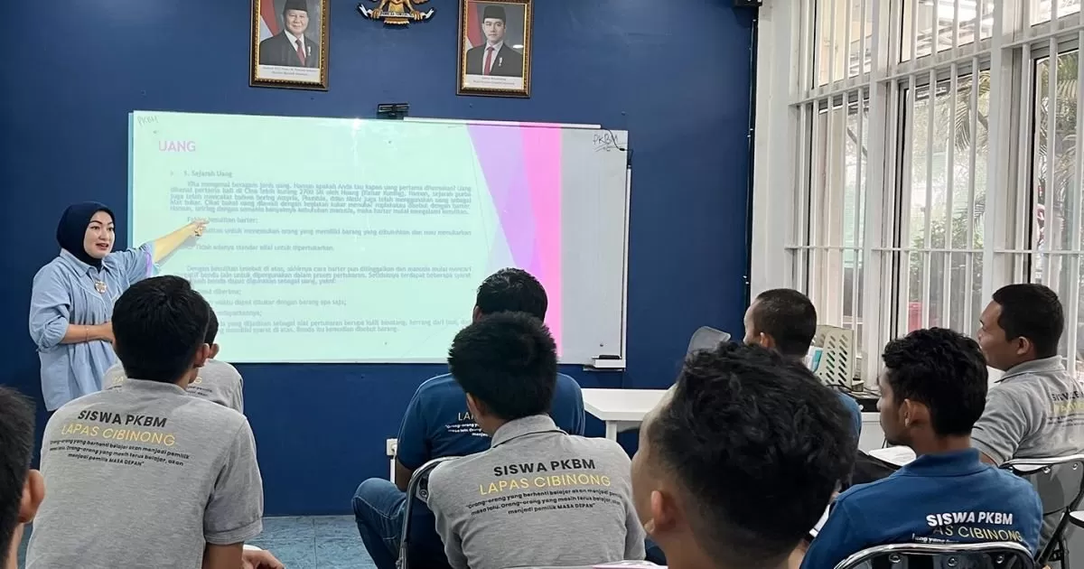 Lapas Cibinong Perkuat Pembinaan Warga Binaan Lewat Program PKBM
