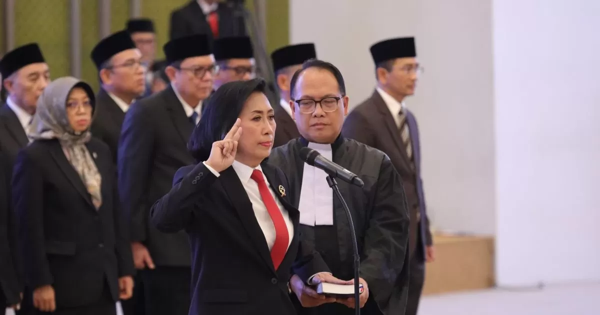 Ketua MA Sunarto Lantik Sudharmawatiningsih sebagai Panitera Mahkamah Agung
