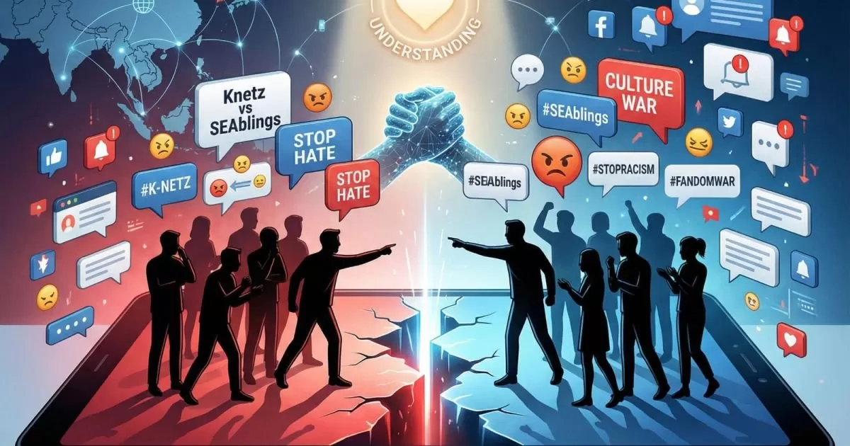 Dari Fanwar ke Konflik Identitas: Perseteruan Netizen Korea Selatan dan Asia Tenggara di Ruang Digital