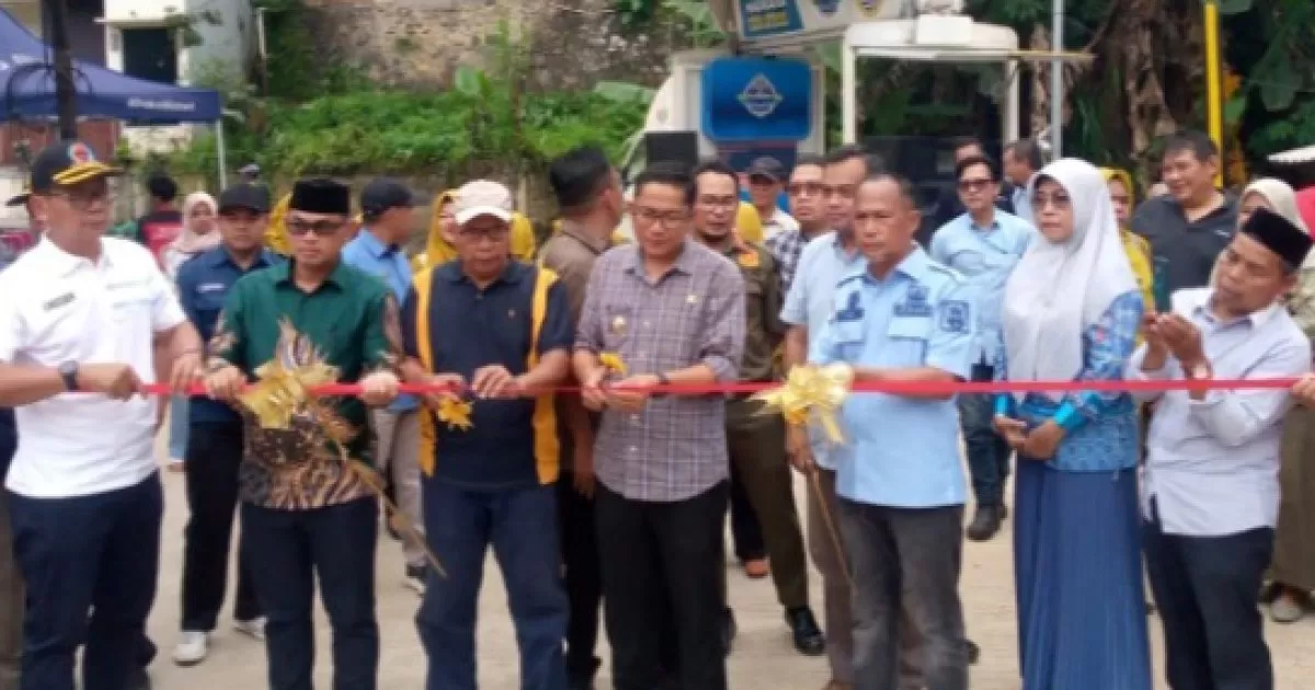 Pemdes Bojong Nangka Dorong Akses dan Ekonomi Warga melalui Jembatan Kali Sasak Dusun 05