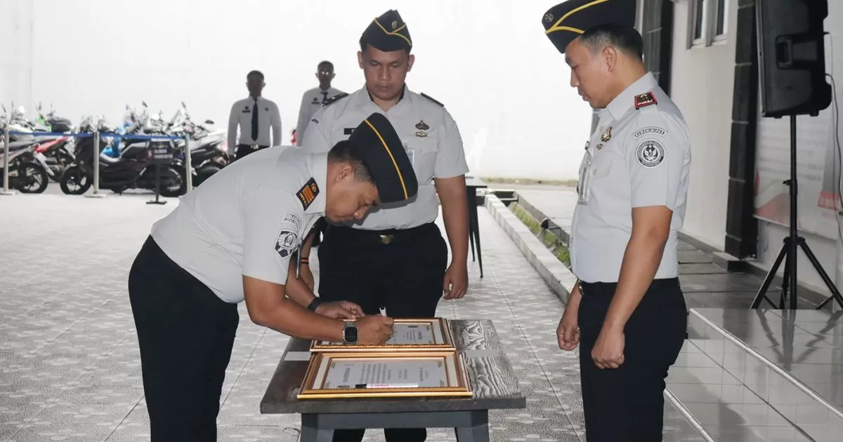 Pencanangan Zona Integritas, Lapas Cibinong Teguhkan Komitmen Pertahankan Predikat WBBM