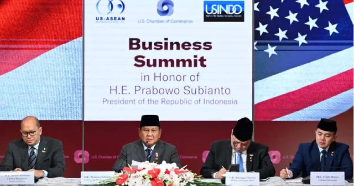 Prabowo Tawarkan Kepastian Investasi di AS, Tegaskan Indonesia Siap Jadi Pusat Pertumbuhan Baru Dunia