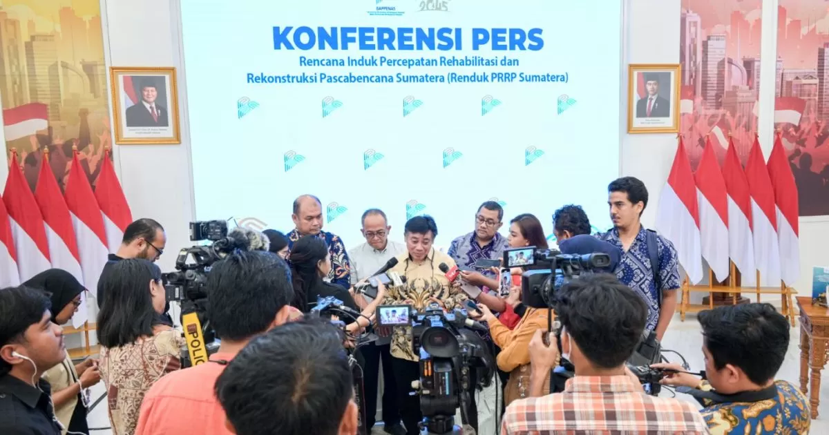 Bappenas Rampungkan Renduk PRRP Sumatera 2026–2028, Alokasi Rehab Rekon Disepakati Rp56,3 Triliun