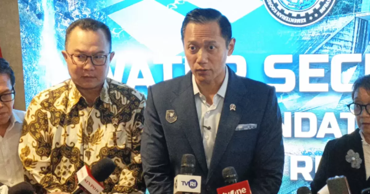 AHY Ungkap Krisis Kapasitas Air Nasional, Dorong Strategi “Warung Jamu” untuk Kemandirian Air Indonesia