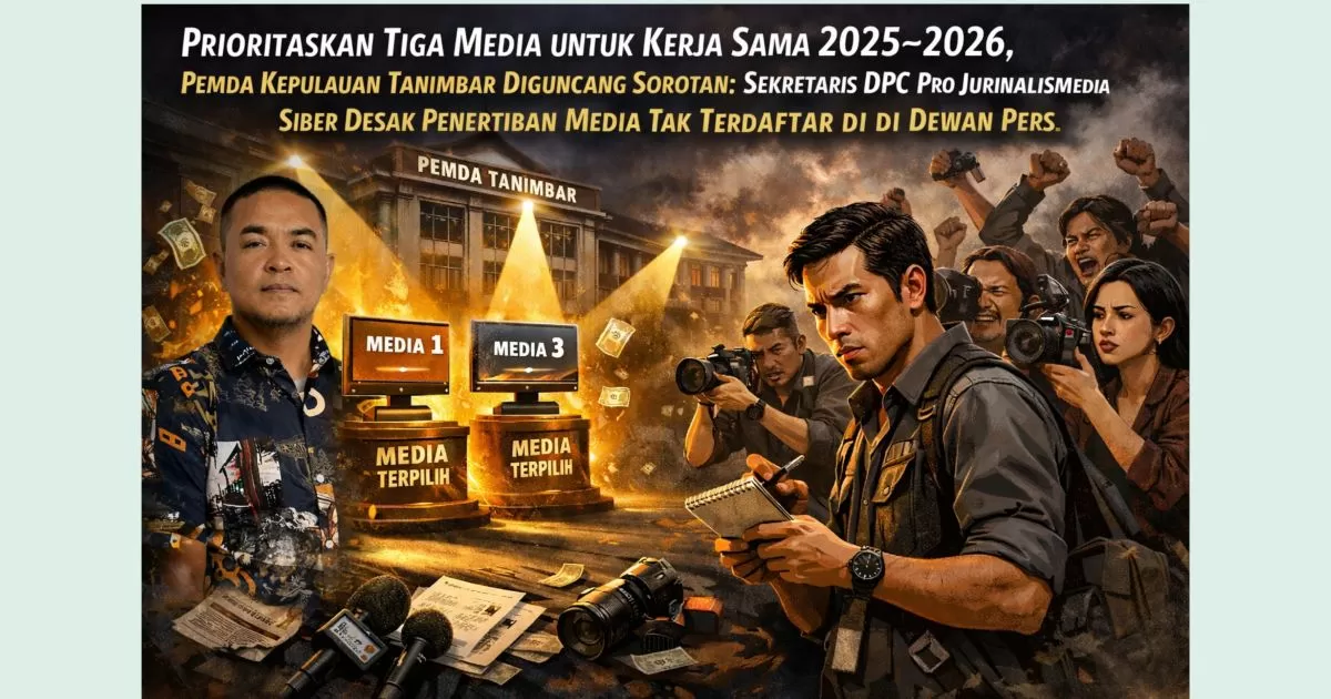 Pemda Kepulauan Tanimbar Diduga Prioritaskan Tiga Media, PJS Desak Penertiban & Transparansi
