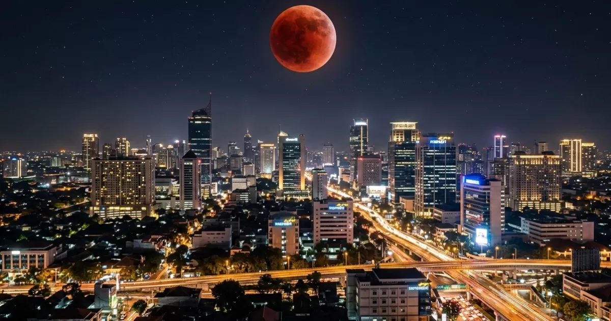BMKG : Masyarakat Indonesia Bisa Lihat Gerhana Bulan Total 3 Maret 2026, Puncak Terjadi Pukul 18.33 WIB