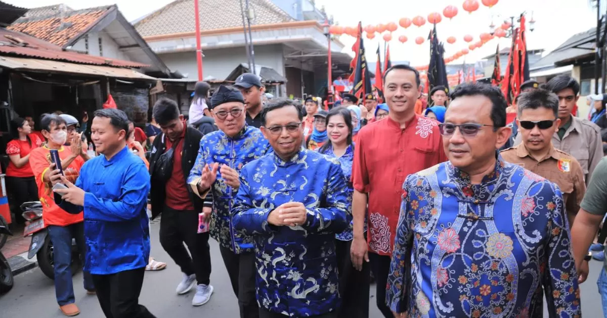 Cap Go Meh 2577 di Vihara Hok Lay Kiong, Herman Khaeron: Bekasi Contoh Nyata Toleransi Indonesia