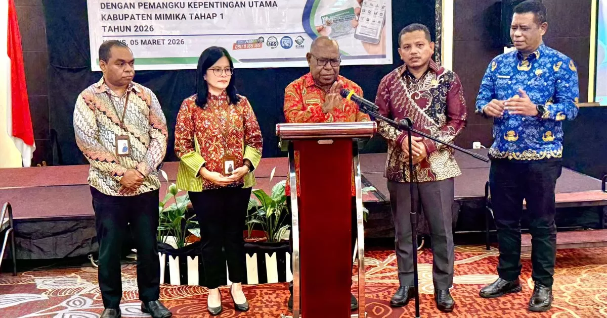 Sinergi JKN di Mimika Diperkuat, Pemda Soroti Kepesertaan hingga Kualitas Layanan Kesehatan