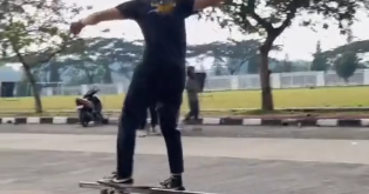 Ngabuburide Skateboarding di Pakansari, KORMI Kabupaten Bogor Fasilitasi Pegiat Olahraga Ekstrem