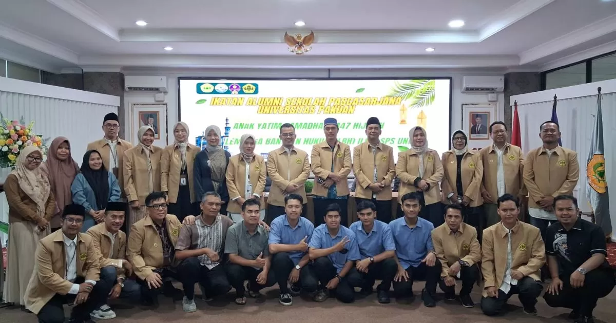 LBH ILUNI SPS UNPAK Resmi Diluncurkan, Irawansyah Pimpin Lembaga Bantuan Hukum Alumni Pascasarjana