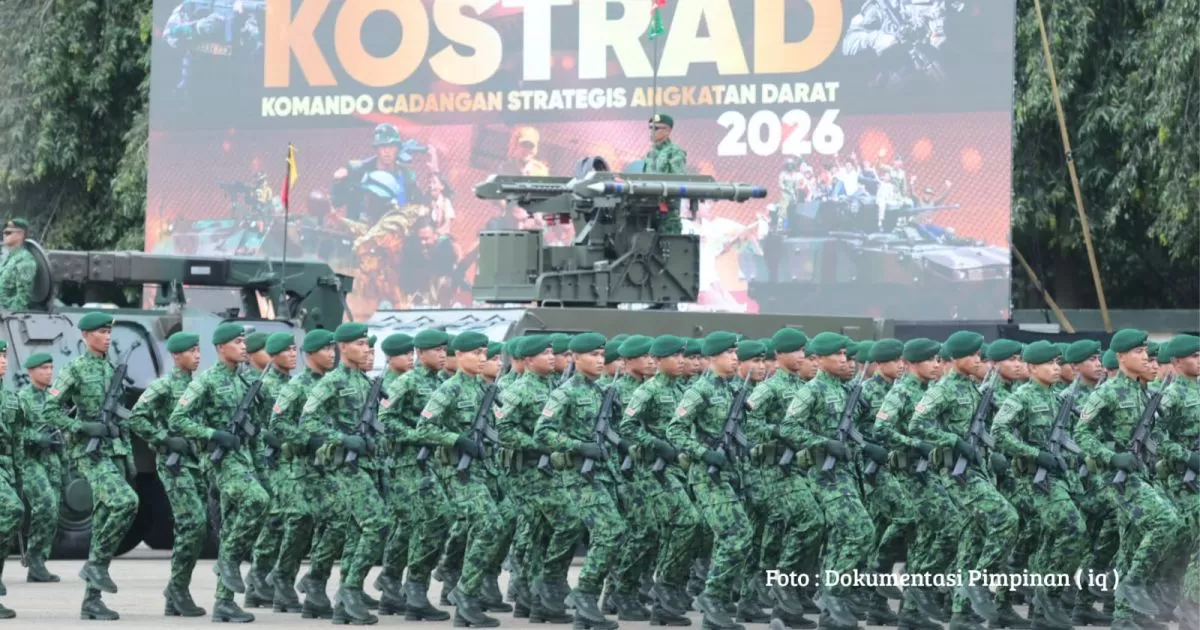 Bupati Bogor Rudy Susmanto Hadiri Upacara dan Buka Puasa Bersama Peringatan HUT Kostrad ke-65 di Cilodong