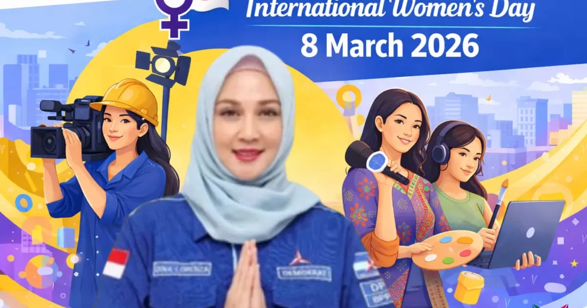 Dina Lorenza Serukan Ruang Aman bagi Perempuan di Industri Kreatif pada Hari Perempuan Internasional 2026