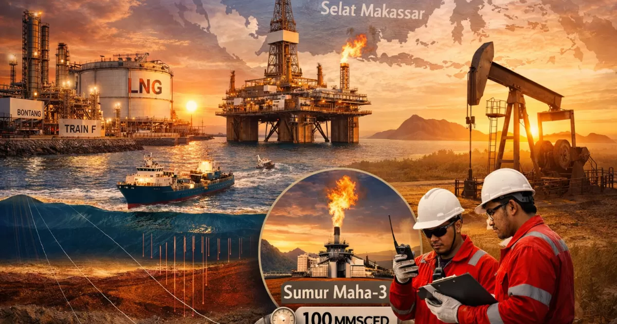 Sektor Hulu Migas Indonesia Bangkit, SKK Migas Ungkap Temuan Gas Baru di Selat Makassar