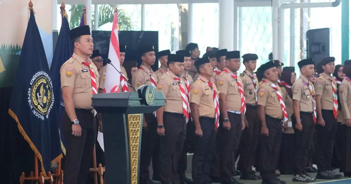 Ratusan Pramuka Ikuti Latihan Gabungan di Lapas Cibinong, Perkuat Nilai Kebangsaan dan Kepedulian Sosial