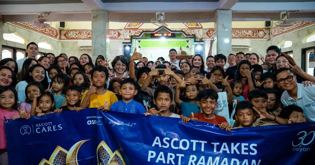 Ascott Indonesia Salurkan 6.500 Kotak Makan di 17 Kota Lewat Program Ascott Takes Part Ramadan
