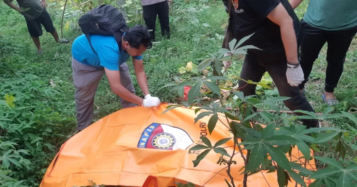 Mayat Tanpa Identitas Ditemukan Area TPU Rawa Bule Desa Cicadas