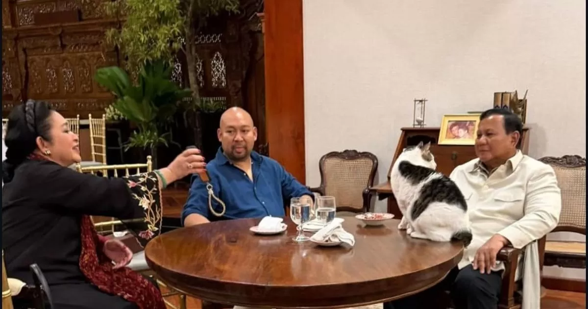 Momen Hangat Prabowo Bersama Didit dan Titiek Jelang Lebaran 2026