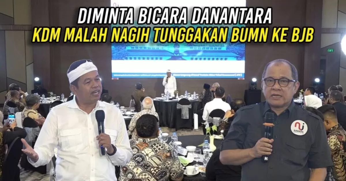 Viral! Video KDM Bongkar Utang BUMN Rp 3,7 Triliun di Bank BJB, Singgung Beban Daerah